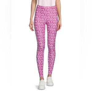 BRAND NEW MONOGRAM HOT PINK LEGGINGS